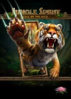 Jungle Spirit - en tiger med höger tass framår och klorna utslagna